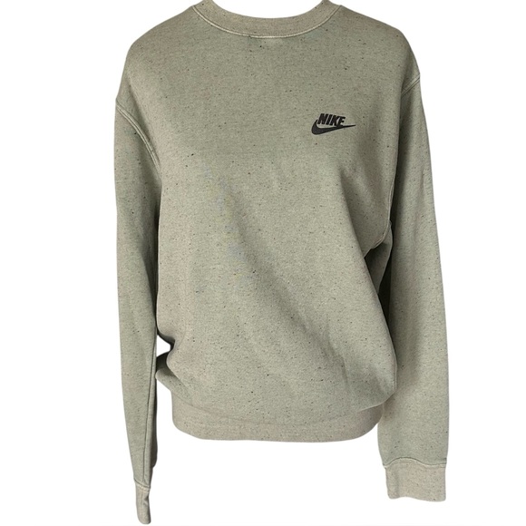 Nike Other - Nike Mint Foam Revival Fleece Green Speckled‎ Crewneck Men's Size Small